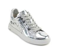 DKNY Abeni-Lace Up - Zapatillas Deportivas para Mujer, Color Plateado, Talla 40 EU, Plata, 40 EU
