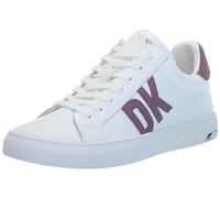 DKNY Abeni Lace Up Zapatillas, Mujer, White Mauve, 38 EU