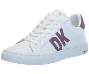 DKNY Abeni Lace Up Zapatillas, Mujer, White Mauve, 41 EU
