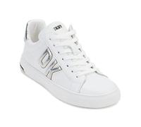 DKNY Abeni Sneaker, Zapatillas Mujer, Blanco y Plateado, 38.5 EU
