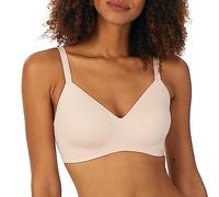 DKNY Active Comfort Sports Bra, Light Impact, Wirefree - Sujetador para Mujer, Color Rosa, 90D