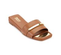 DKNY Alaina-Flat Slide, Plano Mujer, Dk coñac, 40 EU