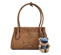 DKNY Amelie Bolsa de hombro Piel natural 33 cm marrón