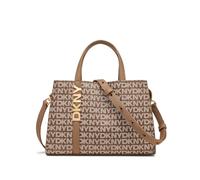 DKNY Avril Sm Satchel Cbody - Bolso para mujer, CHINO/SHITAKE, One Size, Bolsa tipo cartera