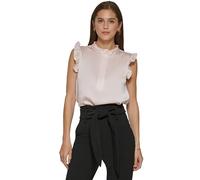 DKNY Blusa para Mujer, champán, S