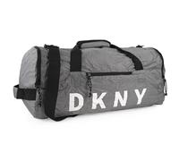 DKNY - Bolsa De Viaje Mujer y Hombre Plegable Ligera Impermeable. Bolsa Fin De Semana Mujer Bolsa De Viaje Mano, Charcoal