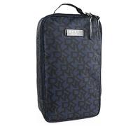 DKNY - Bolsa para Zapatos Viaje, Zapatillero. Bolsas Organizadoras Maleta. Bolsas Organizadoras Maleta para Viajeros Modernos., Indigo/Black