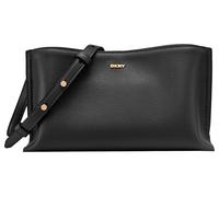 DKNY Bolso bandolera ALYA para mujer, color negro y dorado, Negro/Dorado