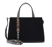 DKNY bolso bandolera Avril Satchel Blk/Gold negro