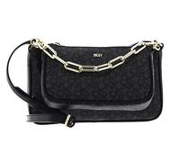 DKNY bolso bandolera Lexi Double Demi Crossbody Bag BK Logo - BK