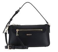 DKNY Bryant Ave Tz Demi Crossbody, Bolso de Mano Mujeres, Blk/Gold, Talla única