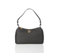 DKNY Bolso de hombro con estampado Remy, Combo negro azabache y negro, Talla única