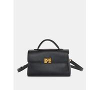 DKNY Bolso de piel DKNY COLETTE con asa corta y cierre frontal. Negro