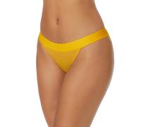 DKNY Braga de tul transparente. Amarillo XL