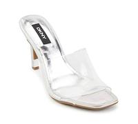 DKNY Bronx Open Toe Fashion Pump Heel Sandal, Sandalia con talón Mujer, Claro, 37 EU