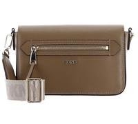 DKNY Bryant Ave Flap Crossbody Bag M Shitake