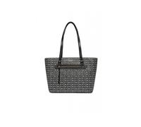 DKNY Bryant Ave MD Tote, Bolsa de Mano Mujer, Logotipo Negro/Negro, One Size
