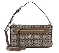 DKNY Bryant Ave Top Zip Demi Crossbody, Bolso Cruzado Mujeres, Chino/Shitake