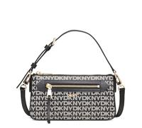 DKNY Bryant Ave Top Zip Demi Crossbody, Mujeres, Black Logo Black, Small