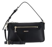 DKNY Bryant Ave Tz Demi Crossbody, Bolso de Mano Mujeres, Blk/Gold, Talla única