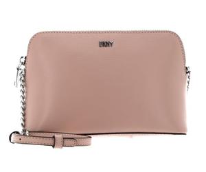 DKNY Bryant Dome Crossbody Bag with An Adjustable Chain Strap in Sutton Leather, Body Cruzado Mujeres, Rosewater, OneSize
