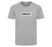 DKNY Camiseta para Hombre - Gris | Camisetas de Mezcla de algodón para Hombre | Cómoda y Transpirable | Cuello Redondo | Camisetas de Manga Corta para Hombre, Gris, M
