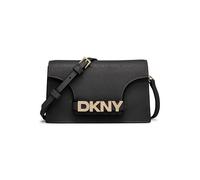 DKNY Cartera Avril para mujer en un bolso de mano, Negro/dorado, One Size, Bolso de mano