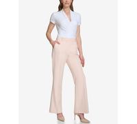 DKNY DKNY - Pantalón de mujer recto con pinzas. Maquillaje Talla 50