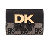 DKNY Echo Estuche para tarjetas de crédito Piel 11 cm negro