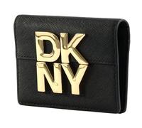 DKNY Estuche de Tarjetas Echo Bifold Cardholder Blk/Gold Negro