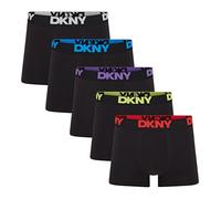 DKNY Hombres Bañador Negro Paquete de 5 Pequeño