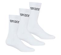 DKNY Hombres Calcetines deportivos Blanco Talla 40-44