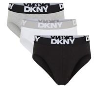 DKNY Kelso, Calzoncillo para Hombre, (Pack de 3), Negro/Blanco/Gris, XL