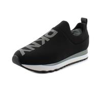 DKNY Jadyn - Tenis Ligeros y cómodos para Mujer, Negro/Gris Oscuro, 37 EU