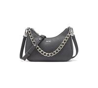 DKNY Jenna Demi Crossbody, Bolso de Mano Mujeres, Gris Oscuro