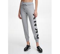 DKNY Jogger de mujer largo con cordón. Gris claro 38/S