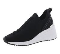 DKNY Keeva-Wedge Sneaker, Zapatillas Mujer, Negro, 37 EU