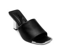 DKNY Kelley-Peep Toe Mule, Sandalia de tacón Mujer, Negro, 37 EU