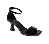 DKNY Krazz-Ankle Strap Sandal 75mm, Sandalia de tacón Mujer, Negro, 37 EU