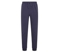 DKNY Lakers - Pantalones de descanso para hombre, 100% algodón, pantalones deportivos a medida para hombre con rayas de marca, cintura con cordón y bolsillos profundos, cómodos pantalones de correr