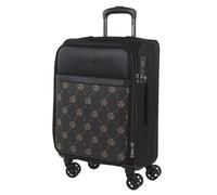 DKNY - Maletas De Viaje Cabina 55X40X20 Material EVA Ligero, Trolley con Ruedas Maleta De Mano para Avion Maleta Cabina Equipaje para Viajes Cortos Compatible Ryanair, Negro