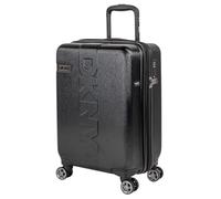 DKNY - Maletas De Viaje Cabina 55X40X20 Rígidas Trolley con Ruedas Maleta De Mano para Avion Maleta Cabina Ligera Equipaje De Mano para Viajes Cortos Compatible Ryanair, Negro