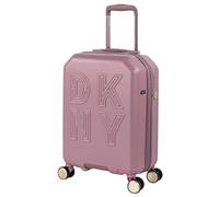 DKNY - Maletas De Viaje Cabina 55X40X20 Rígidas Trolley con Ruedas Maleta De Mano para Avion Maleta Cabina Ligera Equipaje De Mano para Viajes Cortos Compatible Ryanair, French Mauve