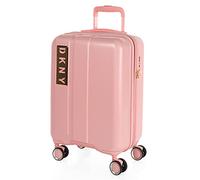 DKNY - Maletas De Viaje Cabina 55X40X20 Rígidas Trolley con Ruedas Maleta De Mano para Avion Maleta Cabina Ligera Equipaje De Mano para Viajes Cortos Compatible Ryanair, Posy