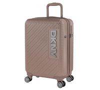 DKNY - Maletas De Viaje Cabina 55X40X20 Rígidas Trolley con Ruedas Maleta De Mano para Avion Maleta Cabina Ligera Equipaje De Mano para Viajes Cortos Compatible Ryanair, Beige