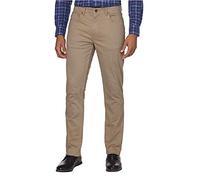 DKNY Men's Brushed Bedford Slim Straight Twill Pant