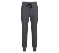 DKNY Men's Trousers Anthracite Made of Waffle Fabric, Lounge Wear in Standard Fit with Side Pockets Casual Pants, Charcoal, M