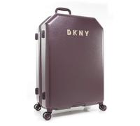 DKNY Metall-Logo, aufrecht, mit 8 Spinnrollen, Gepäck, Burgundy, 30 Inch Upright, Allure