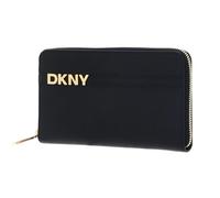 DKNY Monedero Avril Zip Around Wallet Blk/Gold Negro