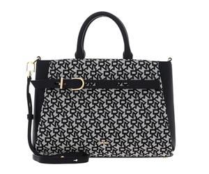 DKNY Onyx Satchel BK Logo - BK
